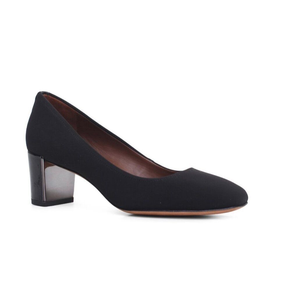 Donald Pliner Corin Square Toe Pumps Heels w/a Mirror Heel RandSize 9.5